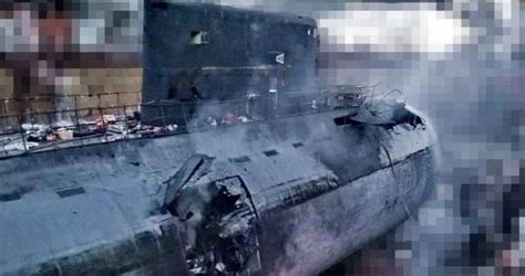 Photos of hit russian submarine Rostov-on-Don leaked to network ...