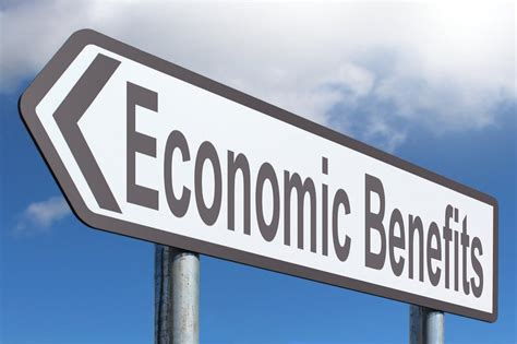 Economic Benefits - Free of Charge Creative Commons Highway Sign image
