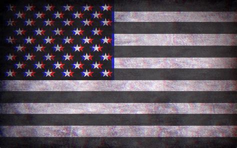 Grayscale photo of US flag, American flag, anaglyph 3D HD wallpaper | Wallpaper Flare