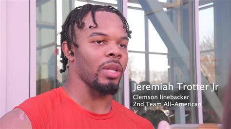 Clemson football Jeremiah Trotter Jr a leader and quarterback of the ...