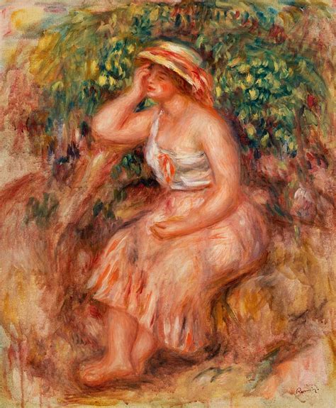 Rêveuse by Pierre–Auguste Renoir