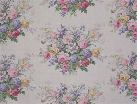 Vintage Fabric Floral : Designer Cotton Fabric : Americanfolkandfabric ...