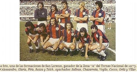 LA HISTORIA DE SAN LORENZO DE ALMAGRO: 1973