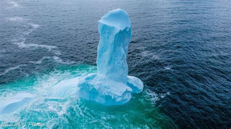 Giant phallus-shaped iceberg floating in Conception Bay surprises ...