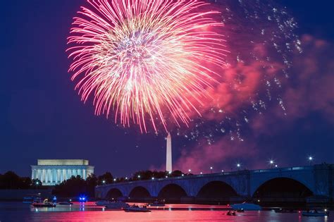 Places to watch Independence Day Fireworks in the USA - Real Word