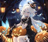Halloween Genshin Impact.Android wallpaper 2160×1920 – Kawaii Mobile