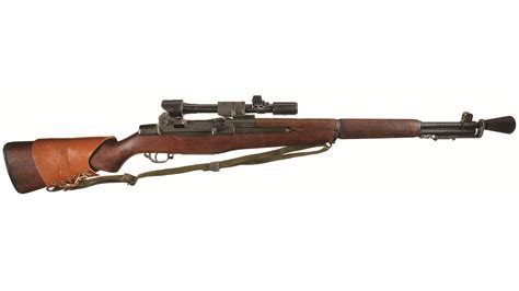 U.S. Winchester M1D Garand Sniper Rifle with M84 Scope | Rock Island ...