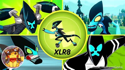 Evolution of XLR8 in Ben 10 Games (2007-2020) - YouTube