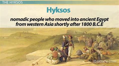 Hyksos | Definition, Invasion & Contributions - Lesson | Study.com