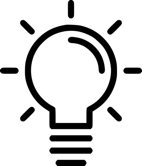 Light Bulb Logo PNG – Free Download