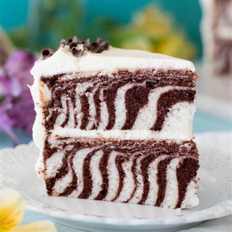 Zebra Cake in 2020 | Zebra cake, Marble cake recipes, Dessert recipes easy