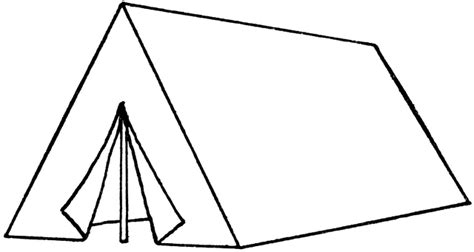 "A" Tent | ClipArt ETC