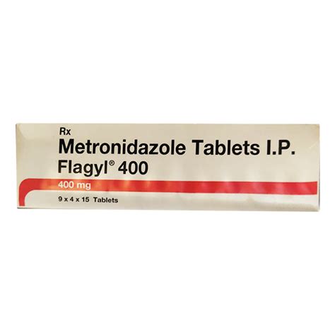 Flagyl 400mg Tablet 15'S - Buy Medicines online at Best Price from ...