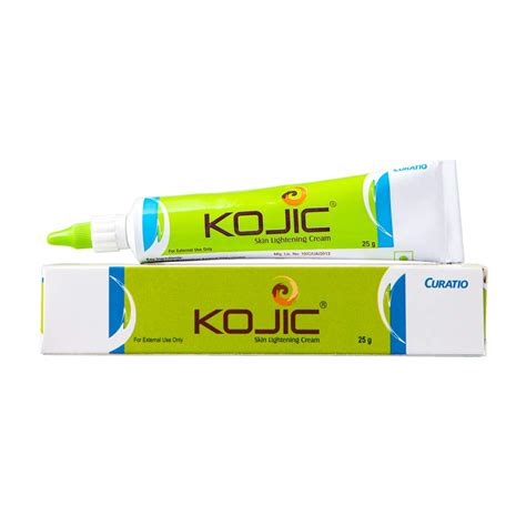 Kojic Cream/For Skin Whitening and Lightening/De-Pigmentation and Removal of Black Spots, 25g ...