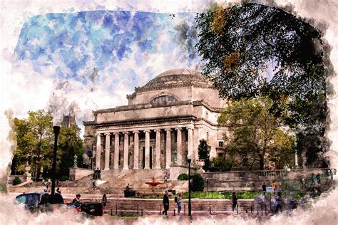 Columbia University Library Photograph by Agustin Uzarraga - Fine Art America