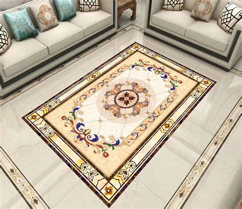 3D Marble Pattern WG694 Floor Mural | AJ Wallpaper