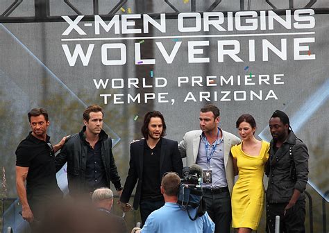 Hugh Jackman and the cast of X-Men Origins: Wolverine | Flickr