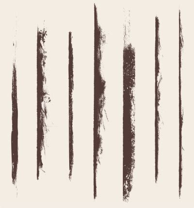 Grunge Lines Collection Stock Illustration - Download Image Now - iStock