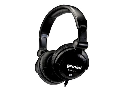 Gemini DJX-07 Professional Full-Size DJ Headphones - Walmart.com - Walmart.com