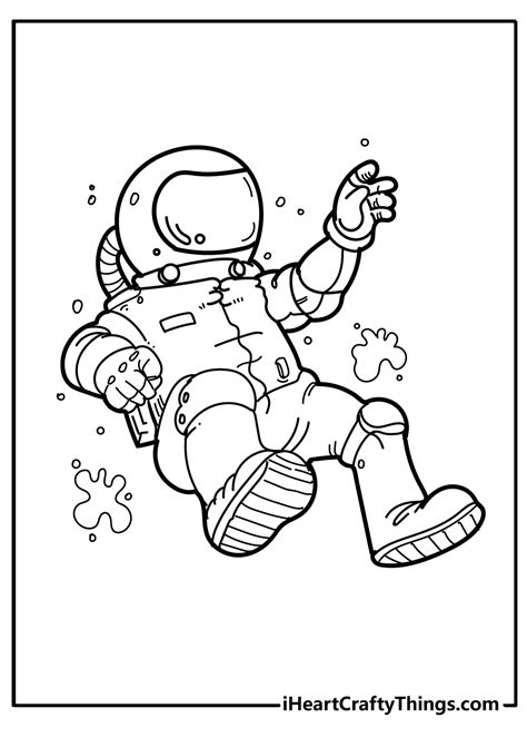 Printable Astronaut Coloring Pages (Updated 2021)