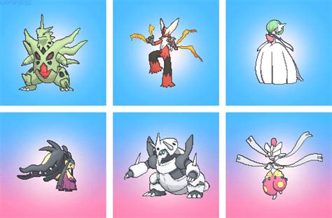chipsprites:All current Mega Pokémon [x] ۞ ~ - Tumblr Pics