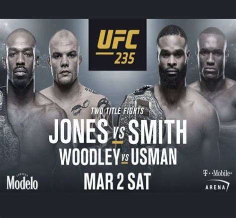 UFC 235 Replay | Smith vs Jones Full Fight - MMAFIGHTS