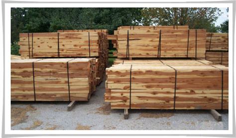 Cedar Cants for all uses, we even export our cants