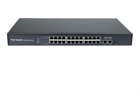 Rack-Mount 24fe Poe +2ge up Link +1g SFP 24 Port Ethernet Poe Switch ...