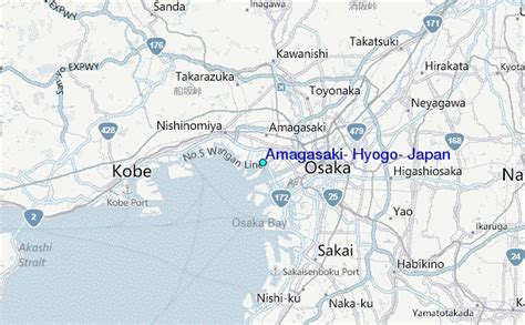 Amagasaki, Hyogo, Japan Tide Station Location Guide