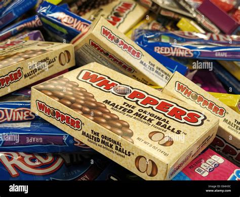 Whoppers chocolate candy hi-res stock photography and images - Alamy