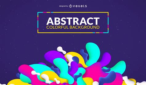 Colorful Shapes Background Design Vector Download