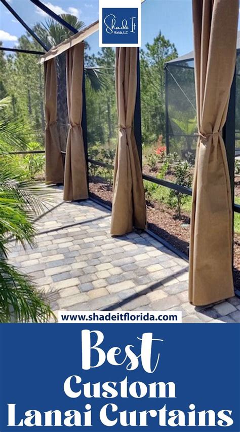 Best Custom Lanai Curtains | Transforming Outdoor Spaces Throughout Tampa Bay Lanai Screened ...