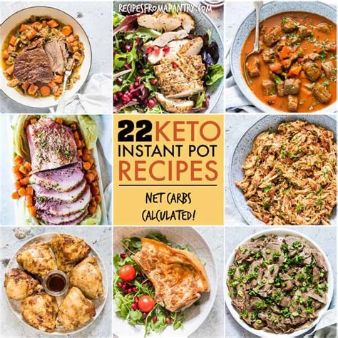 22 Keto Instant Pot Recipes - Recipes From A Pantry