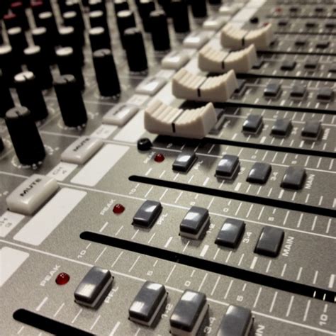 Sound board | Sound board, Audio mixer, Music