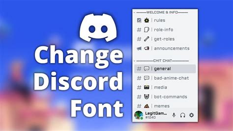 [Outdated] How to Change Discord Font - YouTube