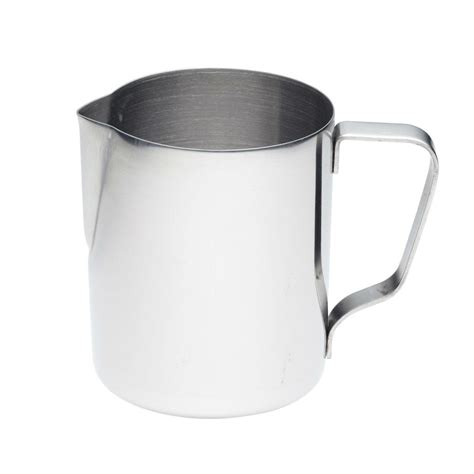 KitchenCraft Small Stainless Steel Milk Jug / Frothing Jug, 350 ml (12.5 fl oz): Amazon.co.uk ...