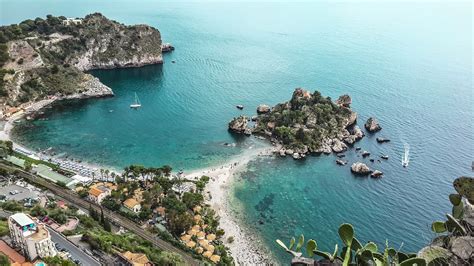 Isola Bella, Taormina, Sicily, Southern Italy Image Free Photo