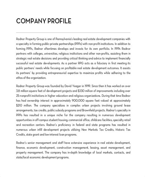 13+ Company Description Examples - PDF | Free & Premium Templates