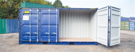 Buy 20ft Open Side Shipping Container Super premium