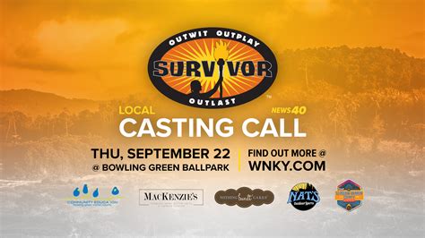 Survivor Casting Call - WNKY News 40 Television