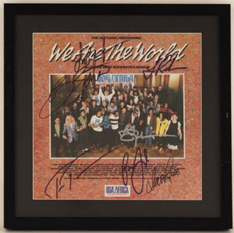 Lot Detail - "We Are The World" Album Signed by 6