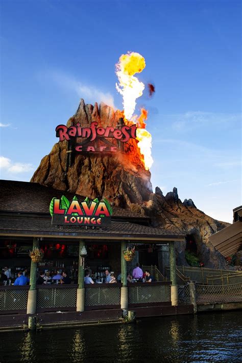 Rainforest Cafe – Lava Lounge | Disney Springs | A Complete Guide