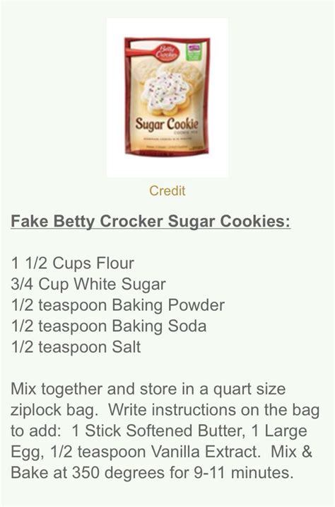 Easiest Way to Make Sugar Cookie Recipe Betty Crocker