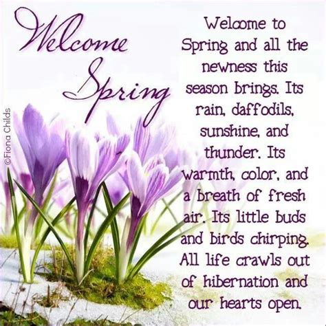 Welcome Spring | Happy spring day, Spring quotes, First day of spring