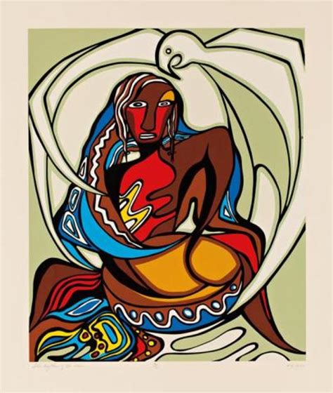 Odawa-Ojibwa - serigraph - printed by Daphne Odjig