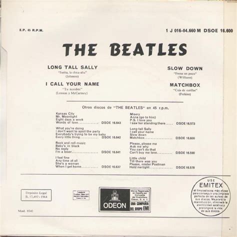 Long Tall Sally (EP) | The Beatles Collectors Wiki | FANDOM powered by ...