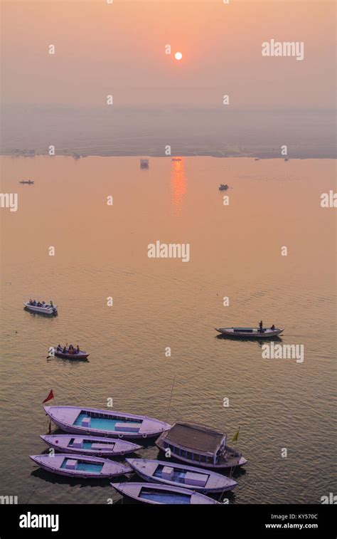 Ganges River Varanasi India Stock Photo - Alamy