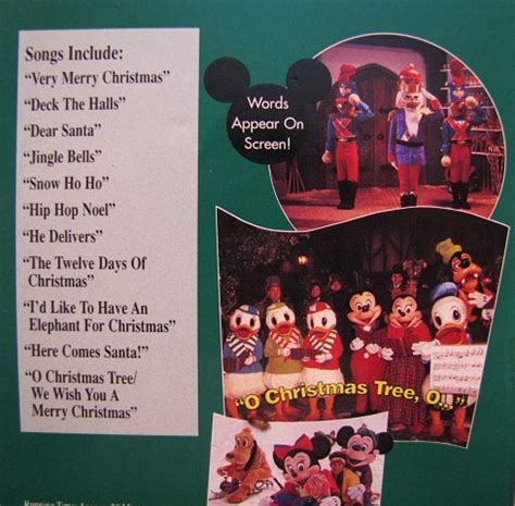 Walt Disney Sing Along Songs The Twelve Days of Christmas VHS Video | eBay