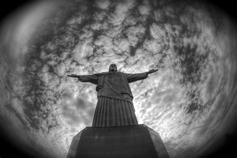 Christ The Redeemer Statue on Corcovado Pictures - Rio,