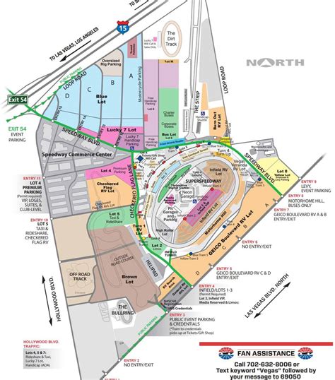 Las Vegas Motor Speedway - Events, Tickets, Length, Size & Track Map